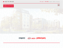 Tablet Screenshot of czechexclusive.com